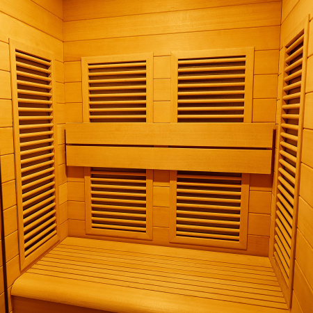 Инфракрасная сауна Mexda WS-1606SR красный кедр 1500*1000*1900